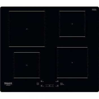 Piano de Cocina a Inducción Hotpoint HQ 2260S NE - 4 Zonas, 59 cm, Color Negro