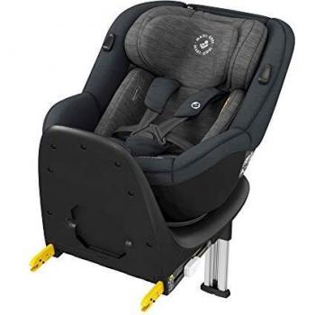 Maxi-Cosi Mica, Silla De Coche Giratoria 360° Isofix, Silla Auto Reclinable Y Contramarcha, Con Reductor Bebé Recién Nacido, 0 Meses - 4 Años, Color Authentic Graphite