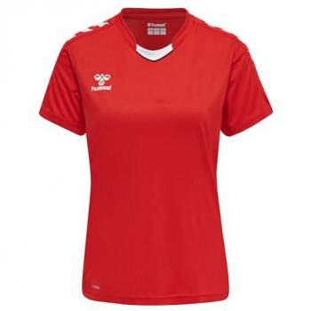 Hummel Hmlcore XK Women's Polyester Jersey - Short Sleeve, Red, Size XL