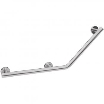 Barra de Apoyo Boston Comfort & Safety Derecha 135º Acero Inoxidable Cepillado 7x23.6 cm Plateada