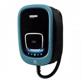 ORBIS Viaris UNI Cargador para Coche Eléctrico Monofásico 7.4kW Tipo 2 con Cable de 5 Metros Referencia OB94U220HA1
