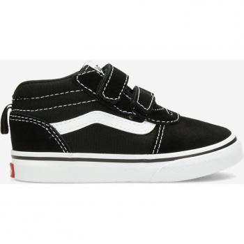 Zapatillas Vans TD Ward Mid V Niños con Velcro Negro/Blanco Talla 24