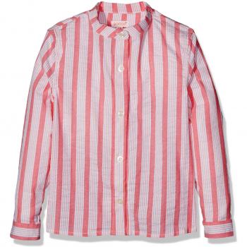 Gocco Seersucker, Camisa para Niños, Naranja