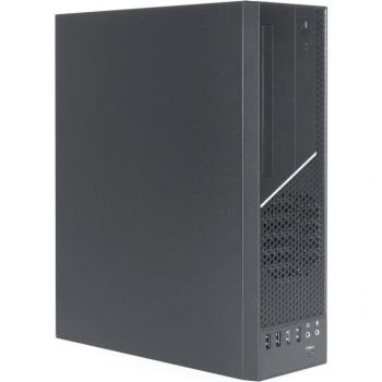 Unykach UK3003 Caja MicroATX/ITX 8.3L Negra - Sin Fuente de Alimentación TFX - Soporte Horizontal y Vertical - Bahías para Disco Duro 3.5,