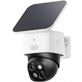 Eufy SoloCam S340 - Cámara de seguridad solar para exteriores con vigilancia de 360°, sin puntos ciegos y compatible con HomeBase 3