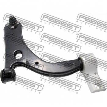 FEBEST Control Arm 0524-MZ2RH - Barra oscilante de suspensión de ruedas, fabricada con materiales de alta calidad para garantizar durabilidad y resistencia, diseño optimizado para un ajuste perfecto en vehículos específicos, incluye bujes y