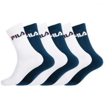 Calcetines de Tenis Fila 2 Colores - Paquete de 6, Altos y Transpirables