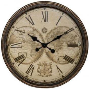 Reloj Mundial Vintage de Plástico Atmosphera D.52 Cm