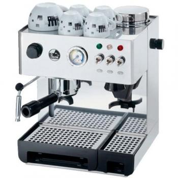 la Pavoni, 1000 W, 2 cups, acero inoxidable, Plateado