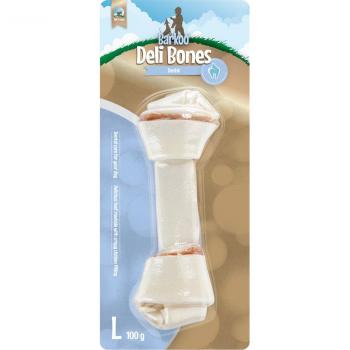 Barkoo Deli Bones Dental Huesos con Nudos para Perros - L, 6 uds. cada 20 cm (600 g)