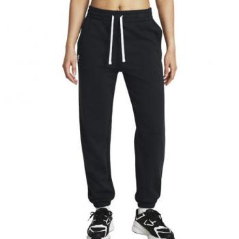 Under Armour Rival Terry Joggers - Women's Fitness Pants - Black/White - Size XS