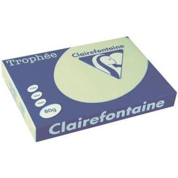Papel multifuncional Clairefontaine A3 de colores pastel, paquete de 500 hojas