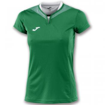 Joma CAMISETA MUJER SILVER VERDE M/C - Camiseta técnica de manga corta, Mujer, Verde -