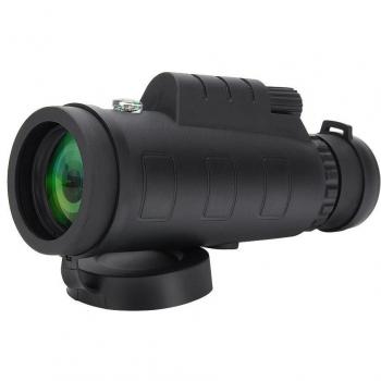 Telescopio monocular compacto de 10x40 HD con brújula Alcance monocular gran capacidad impermeable perfecto para observación de pájaros fauna Telescopio portátil