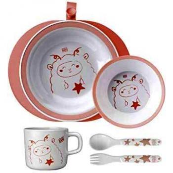 Saro 5090 Salmón - Vajilla, unisex