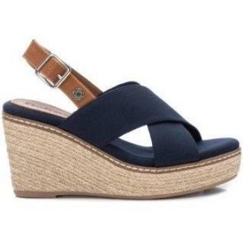 Sandalias de Mujer Refresh 170835 Textil Combinado Navy