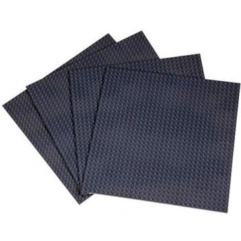 Strictly Briks - 4 Bases clásicas para Construir - para Hacer Torres, mesas y Mucho más - 100 % Compatible con Todas Las Grandes Marcas - 25,4 x 25,4 cm - Gris
