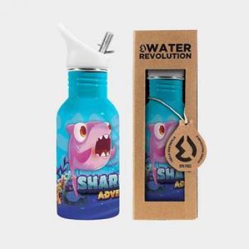 Botella Cantimplora Termo Sharkland de Water Revolution, Acero Inoxidable, 500ml