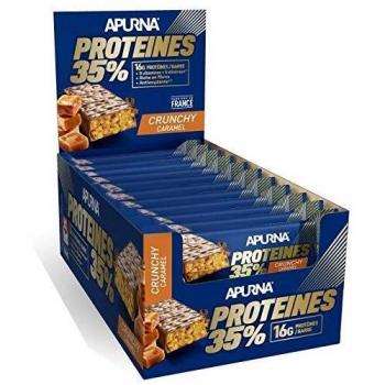 Apurna Lot de 20 barres HP Crunchy Caramel-Chocolat