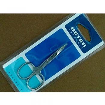 Beter Professional Chrome Curved Nail Manicure Scissors