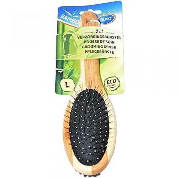 Duvo 7558009 Bamboo Cepillo Doble, Grande, 23 x 7 cm