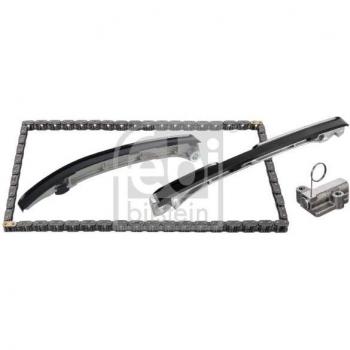 Kit de cadena de distribución FEBI BILSTEIN 178308 con componentes de alta calidad, diseñado para garantizar un funcionamiento óptimo del motor, incluye todos los elementos necesarios para la instalación y cumple con las especificaciones originales de