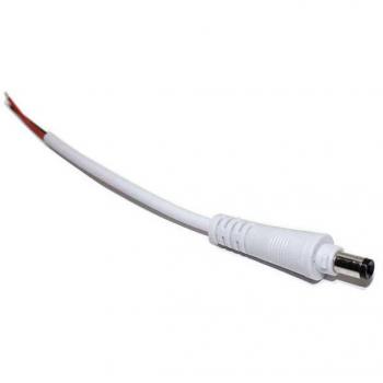 Cable de conexión Jack Macho 15cm blanco