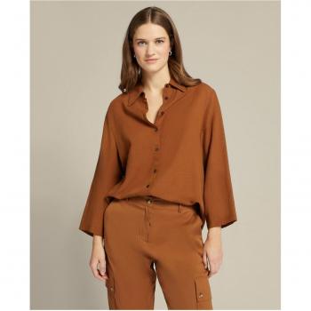 Camisa de lino y tencel Elena Miró