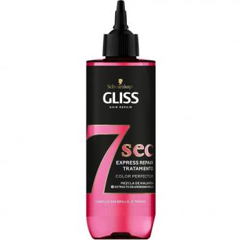 Schwarzkopf Gliss 7 Sec Express Repair Treatment Color Perfector Mascarilla Capilar 200 ml