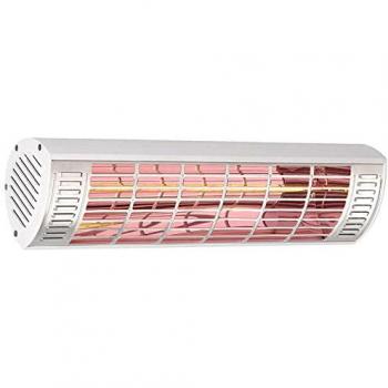 Calefactor Halógeno Infrarrojo CasaTherm 2000W Gold LowGlare para 12 m2 IP65