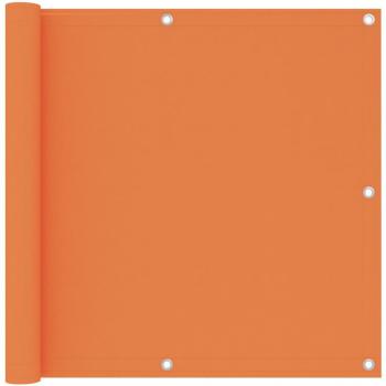 vidaXL Toldo para balcón tela oxford naranja 90x300 cm