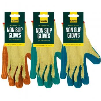 Stalwart f-20275 antideslizante guantes de látex