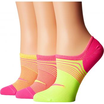 Nike 3PPK Women Lightweight Train - Pack 3 pares calcetines para mujer, color rojo, talla S