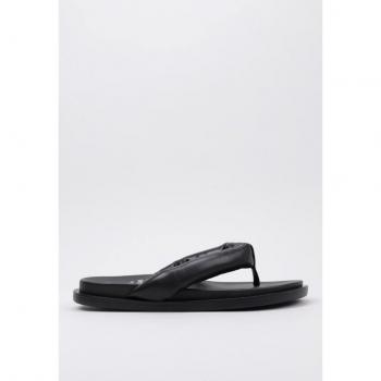 Xti Sandalias Mujer Tacón Plano Negro Primavera/Verano 23 - Modelo 43780 - Talla 38