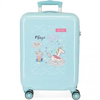 Maleta de cabina Enso Magic Unicorn para niños, con diseño de unicornio mágico