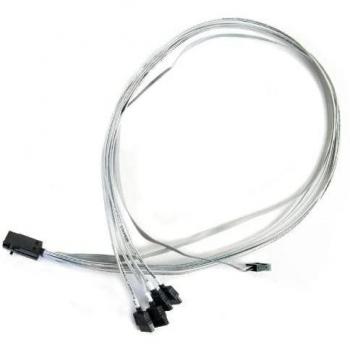 Adaptec ACK-I-HDmSAS-4SATA-SB-.8M 0.8m SFF-8643 a 4x SATA Cable de Transferencia de Datos