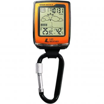 [LAD WEATHER] Reloj mosquetón sensor americano altímetro/ barómetro/ brújula digital/ previsión meteorológica/ higrómetro/ termómetro escalada/ carrera/ senderismo/ al aire libre/ deporte