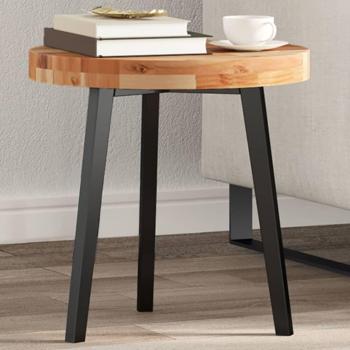 vidaXL Round Table Top Ø40x4 cm Solid Acacia Wood