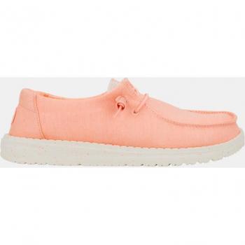 Slip Ons Hey Dude Wendy Lona Rosa Talla 36, 37, 40 para Mujeres