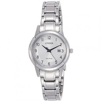 Citizen Womens Analogue Quartz Watch with Stainless Steel Strap FE1081-59B
