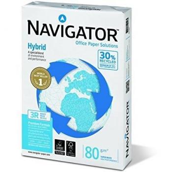 Navigator NHY0800018 - Paquete 500 hojas de papel A4, 80 gramos