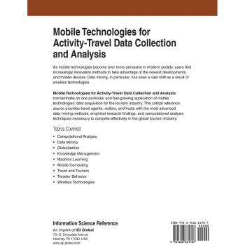 Tecnologías Móviles para la Recolección y Análisis de Datos de Actividad-Viaje (Tapa Dura)