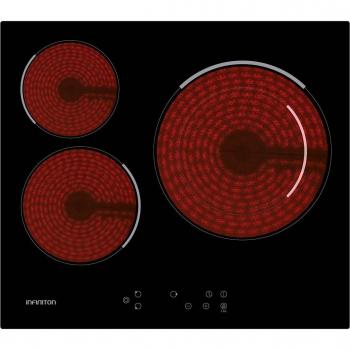 Placa vitrocerámica Infiniton VIT3P54W con 3 zonas de cocción y potencia de 5400W