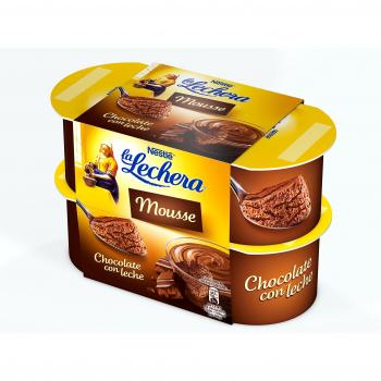 La Lechera Mousse de Chocolate - 4x 59 g