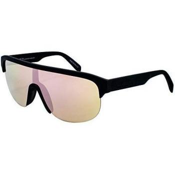 Italia Independent Men's Sunglasses, 135mm, Black/White, Category 3 Protection