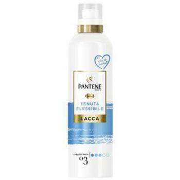 Pantene Laca Flexible 250 ml con Aceite de Jojoba, Fijación Suave y Termoprotección