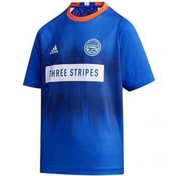 adidas B TR tee Game Camiseta, Unisex niños, Azul, 152
