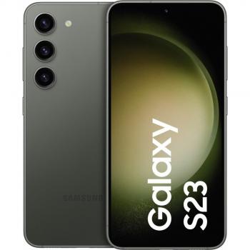Samsung Galaxy S23 5G 256GB Verde, Dual SIM, 8GB RAM, Pantalla OLED de 6.1 pulgadas, Android 13, Cámara Triple de 50MP, Batería de 390