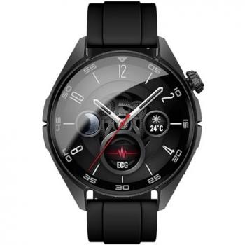 Reloj Inteligente Nilox TrailPro 1.43 con GPS Integrado, Seguimiento de Salud y Fitness, Resistente al Agua y al Polvo, Incluye 2 Cinturines