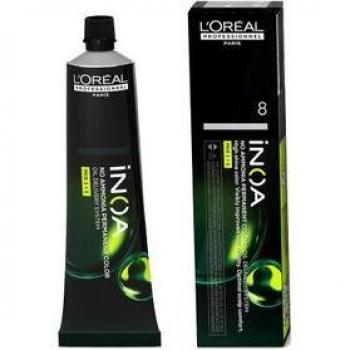 L'Oréal Professionnel Inoa Ammonia-Free Permanent Hair Color 8 Light Blonde 60g